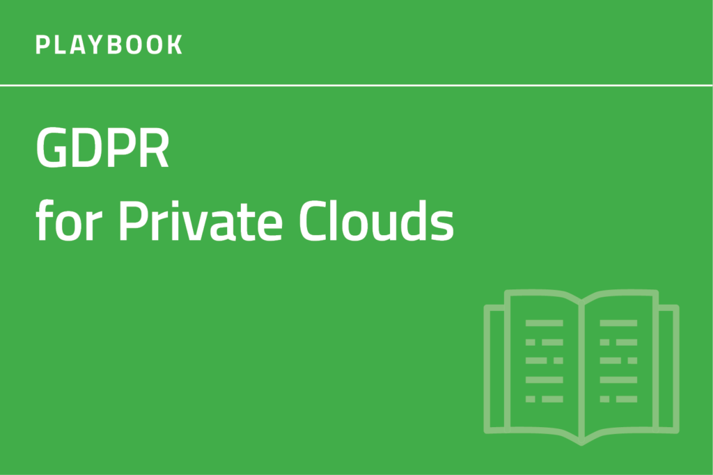 GDPR for Private Cloud Playbook