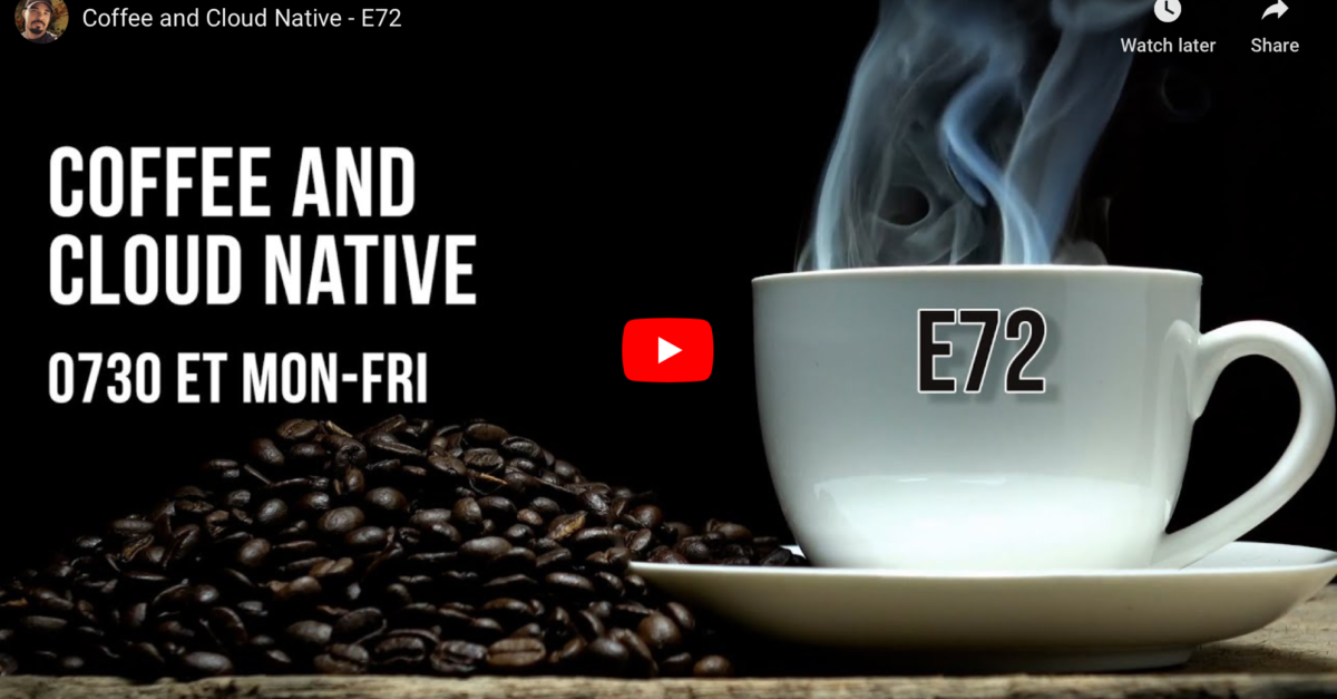 Coffee and Cloud Native Says TVK v2.0 Has “Fantastic Features”