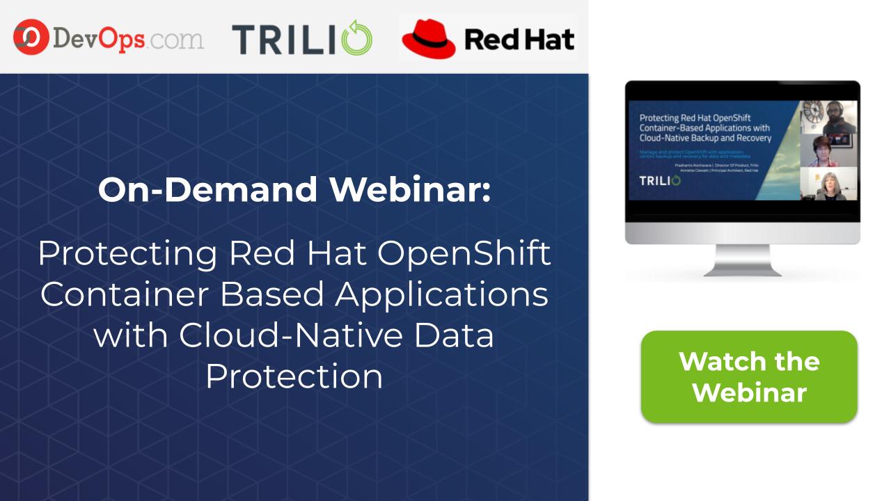 trilio openshift