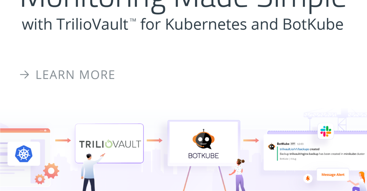 Monitoring TrilioVault For Kubernetes Resources with BotKube