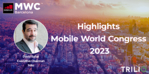 An image that shows highlights from Mobile World Congress 2023.